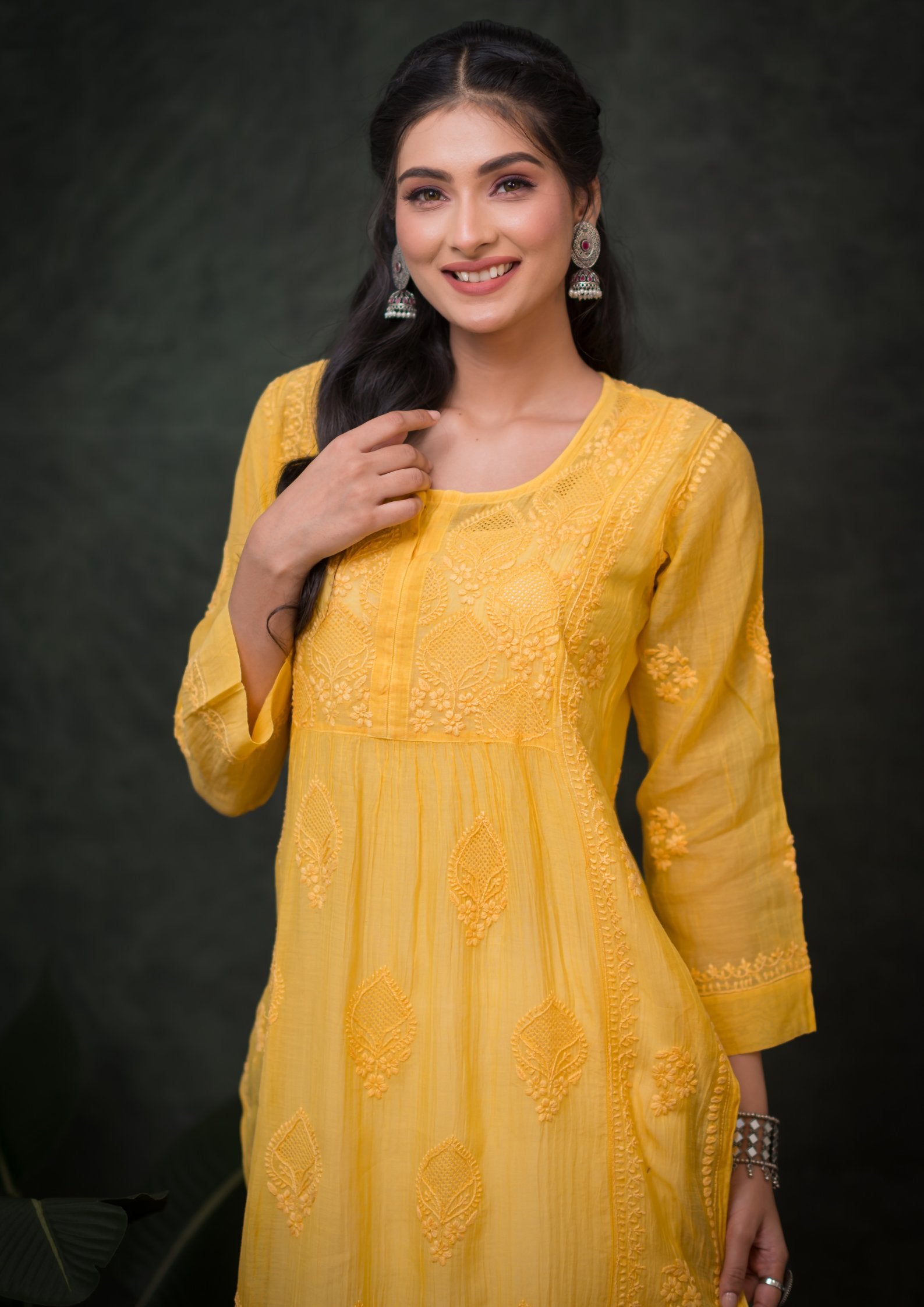 Chikan Kurti