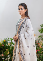 Mul Chanderi Short Anarkali - SC247153