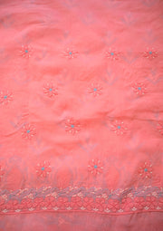 Cotton Pink and Blue 3 pc suit