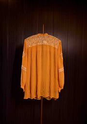 CHIKANKARI Chiffon Shirt - SC112141