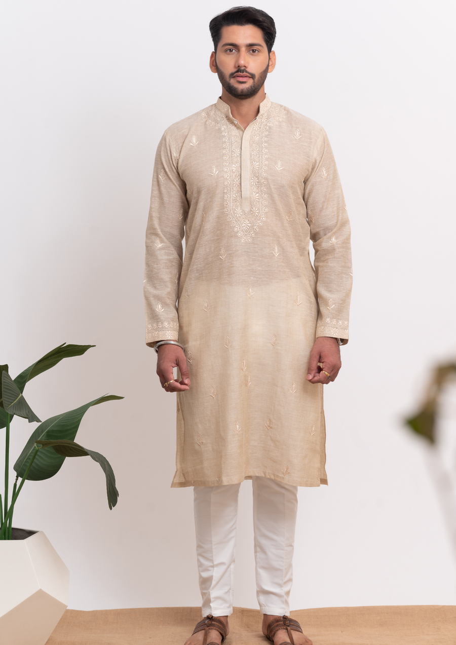 Khadi Cotton Men's Kurta