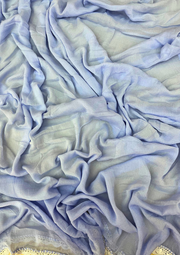 Cotton Unstitched Chikankari Suit - Lilac