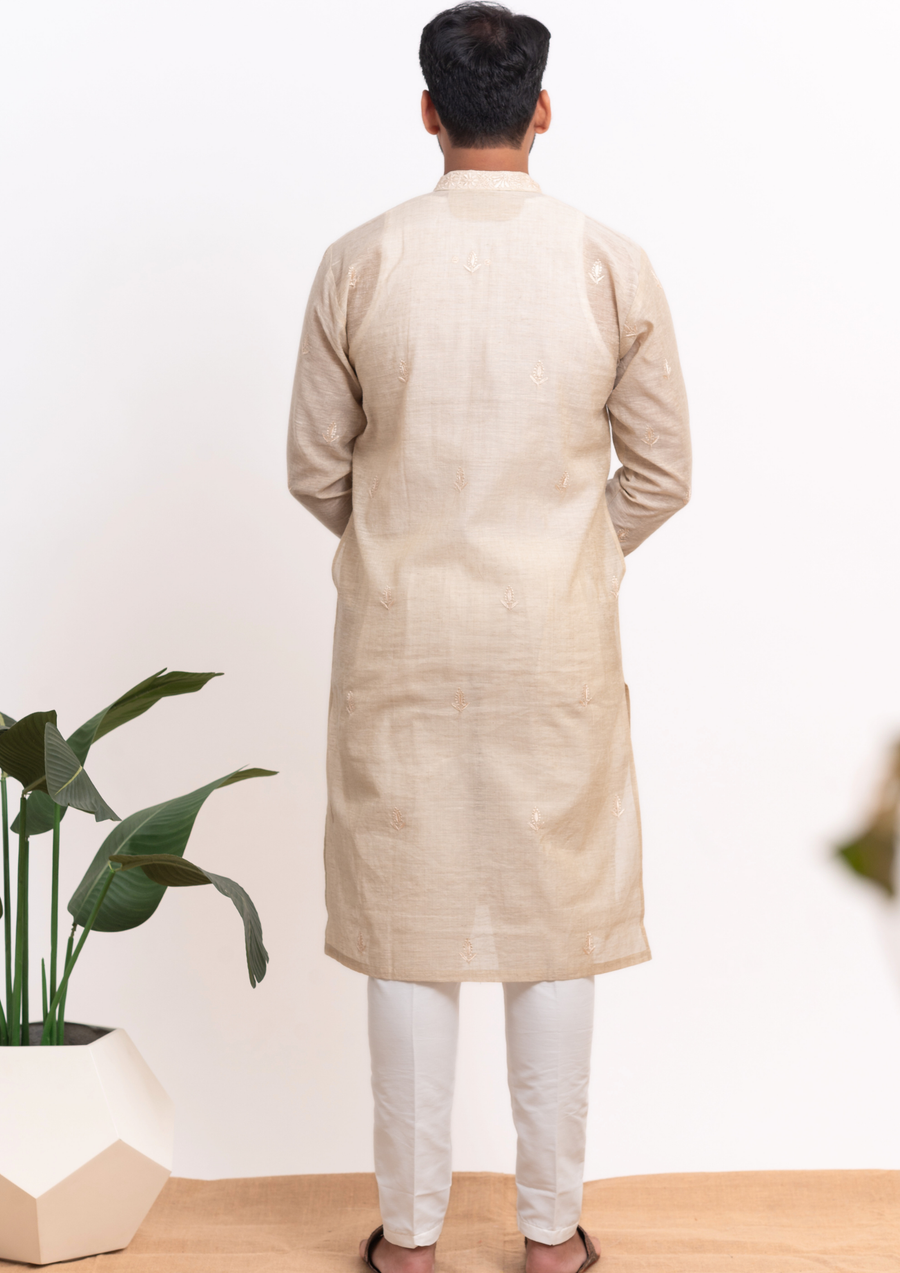 Khadi Cotton Men's Kurta