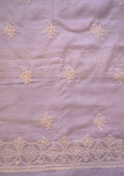 Cotton Lavender 3 pc suit
