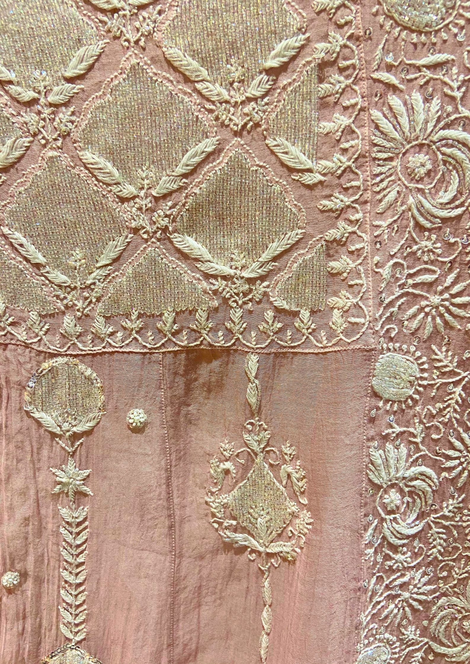 Mul Chanderi Anarkali - Soft Pink