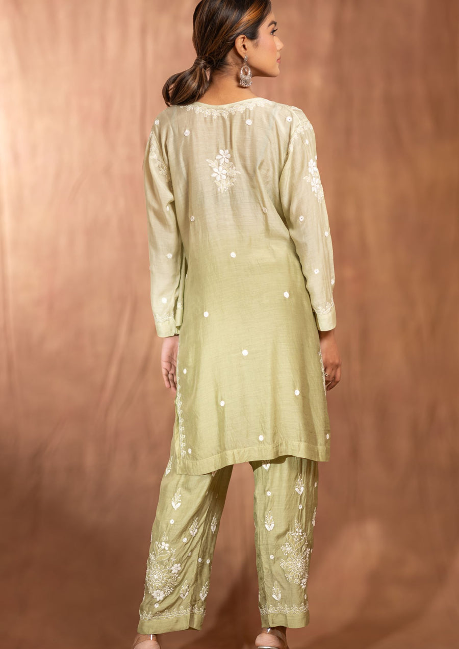 Chikankari Co-ord set - sc2422340