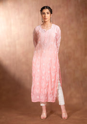 Chikankari KurtI with Muslin - sc2423598