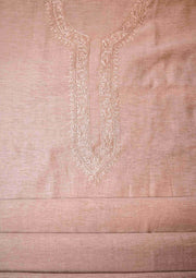 Linen  Chikankari Men's Kurta Material - SC2415420