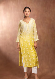 Chikankari KurtI with Muslin -SC243588