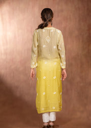 Chikankari KurtI with Muslin -SC243588