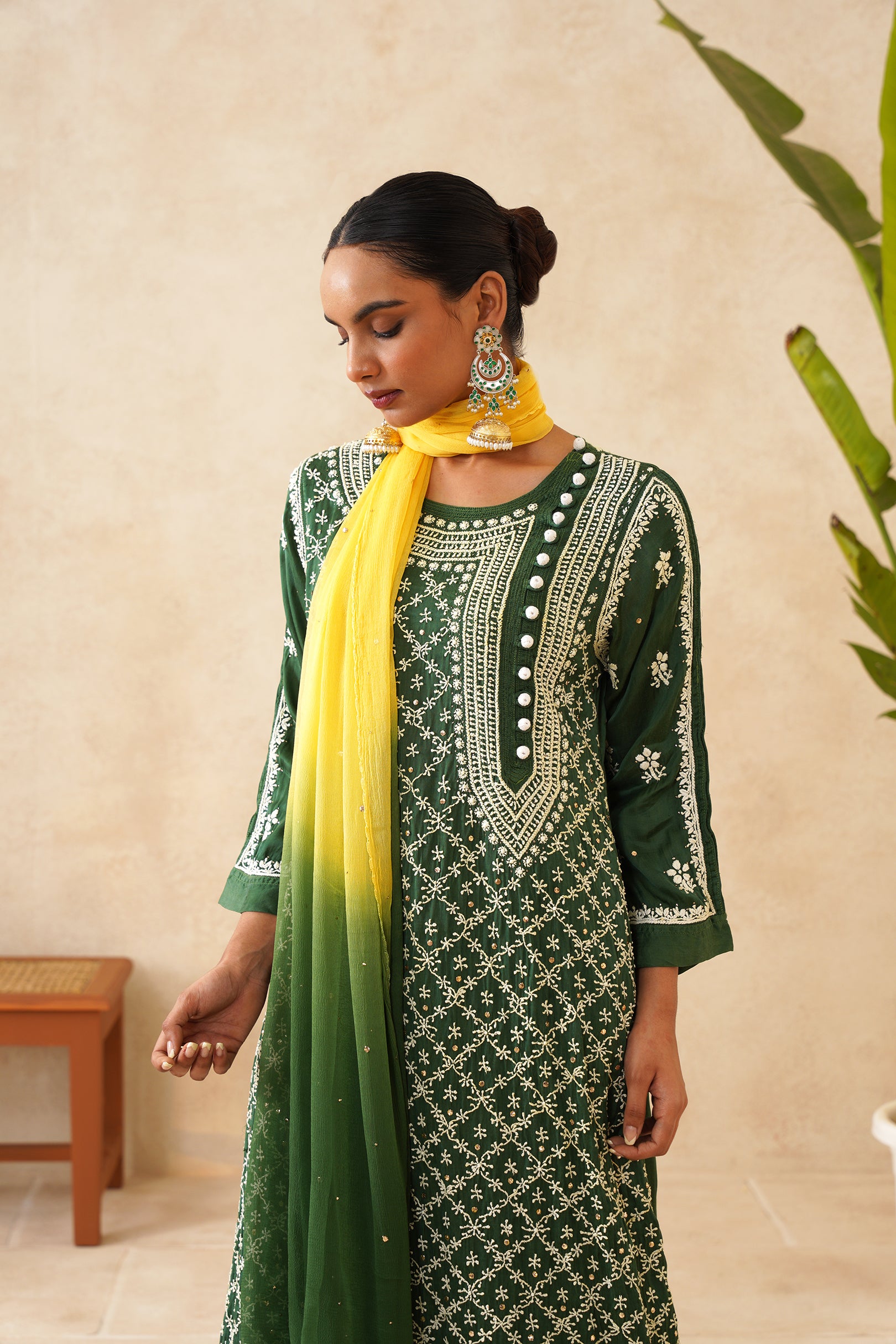 Modal Suit  - Emerald Green