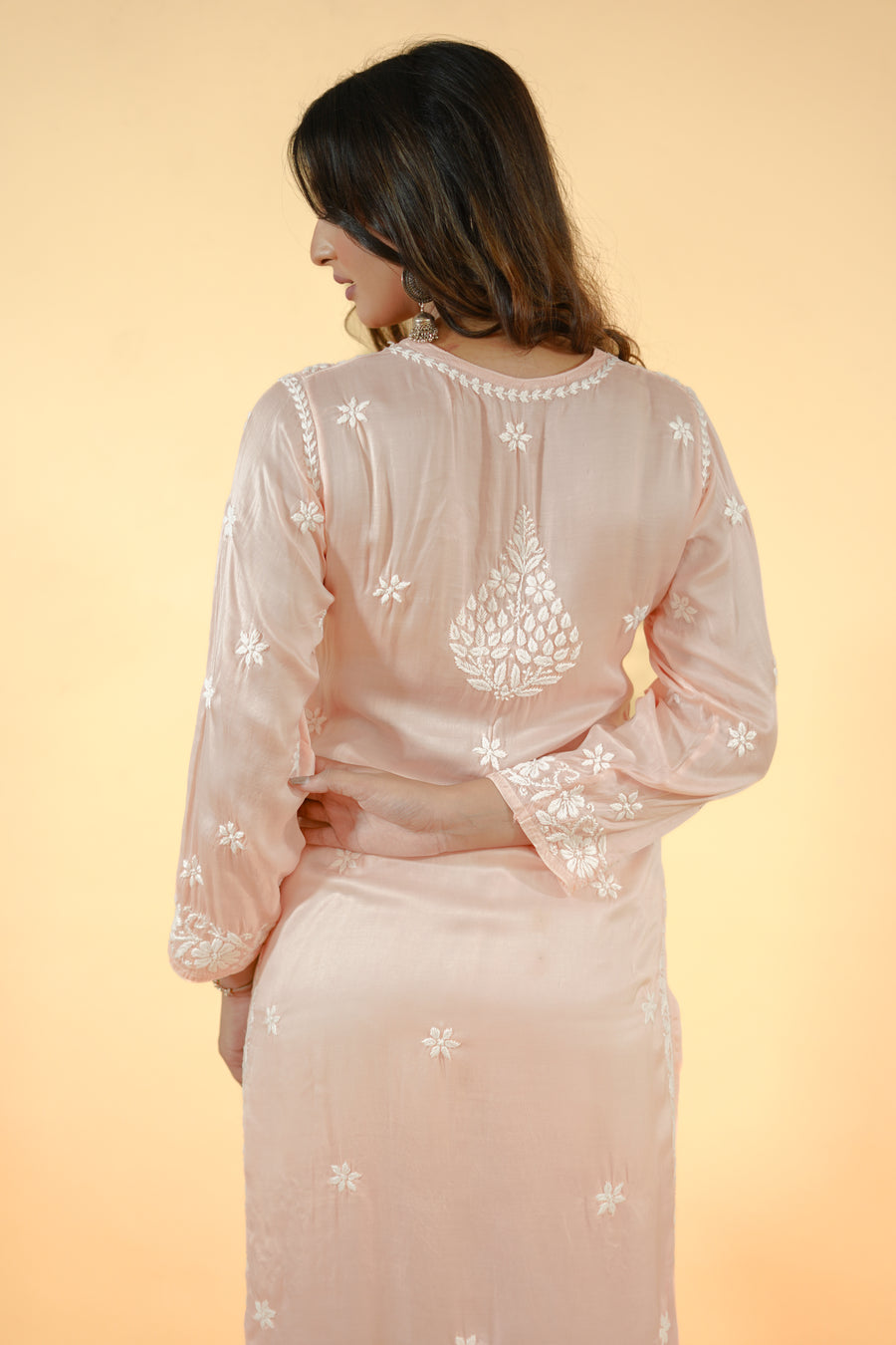 Muslin Chikankari Kurta