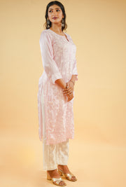 Muslin Chikankari Kurta