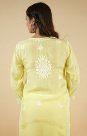 Muslin Chikankari Kurta