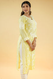 Muslin Chikankari Kurta