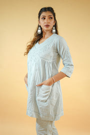 Chikankari Co-ord set - mul